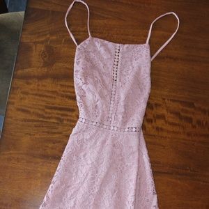 Light Pink Lace dress